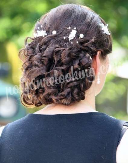 Shooting   - Préparation Mariage Chignon - Angélique - La Rochelle -  ans - 