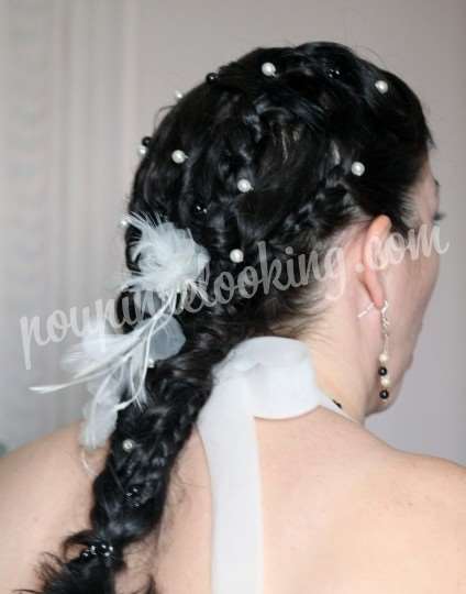 Shooting   - Préparation Mariage Chignon - Sandra - La Rochelle -  ans - 