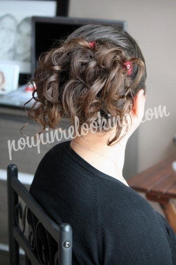 Préparation Chignon Mariage - Céline - La Rochelle