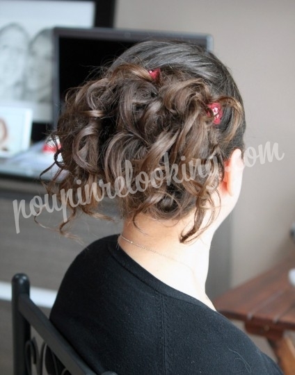 Shooting   - Préparation Chignon Mariage - Céline - La Rochelle -  ans - 