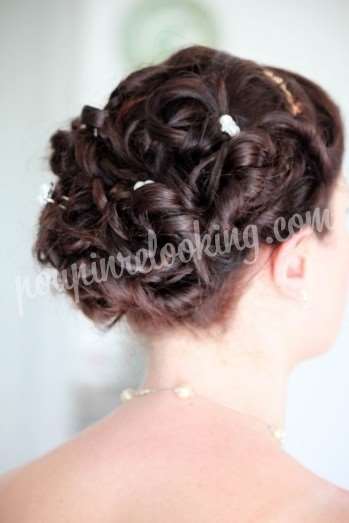 Préparation Mariage Chignon - Estelle - La Rochelle