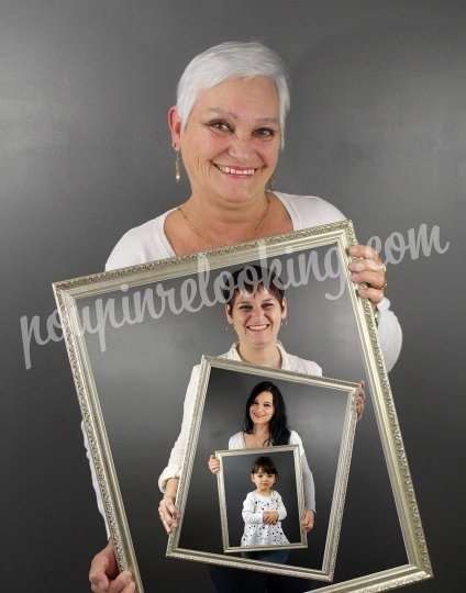 Shooting   - Shooting Tableaux Générations de Famille – La Rochelle – Cynthia et sa famille -  ans - 