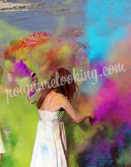 Shooting   - Séance Photo Enterrement Vie de Jeune Fille – Holi Time - La Rochelle – Anne-Flore -  ans - 