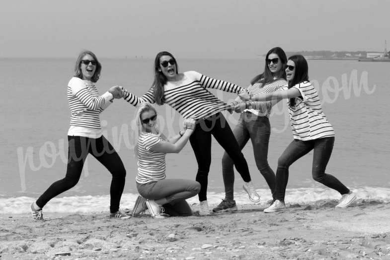 Séance photo EDVJF sur la plage de La Rochelle - Margaux