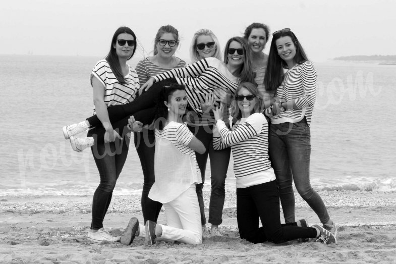 Séance photo EDVJF sur la plage de La Rochelle - Margaux