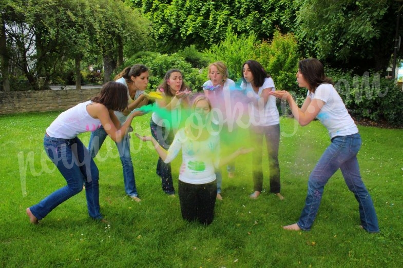 Séance Photo Holi Time EVJF – La Rochelle – Léa