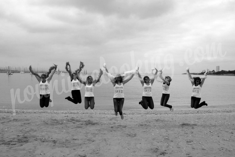 Séance photo déguisée EVJF sur La Rochelle - Fanny