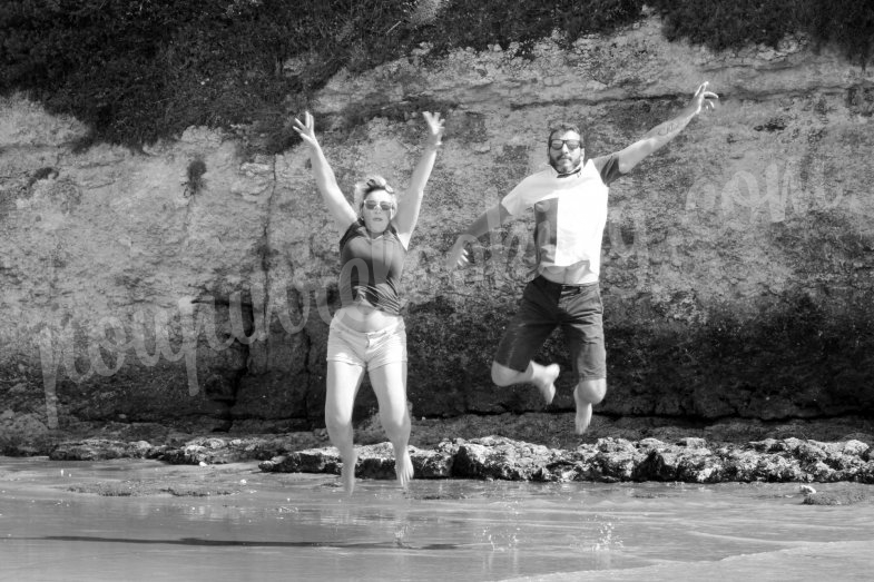 Séance photo EVJF sur Royan - Marjorie et Clément