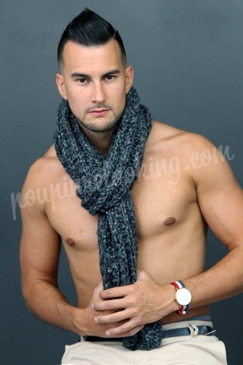 Shooting Homme torse nu sur La Rochelle - Julien