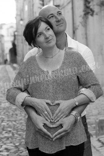 Séance photo grossesse sur La Rochelle - Ludo & Séverine