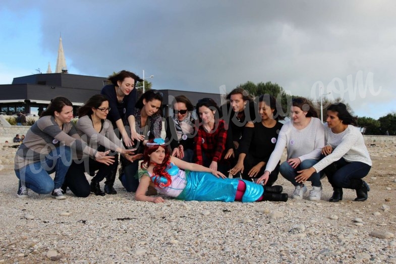 L'EVJF d'Ariel la petite sirène sur La Rochelle L'EVJF d'Ariel la petite sirène sur La Rochelle