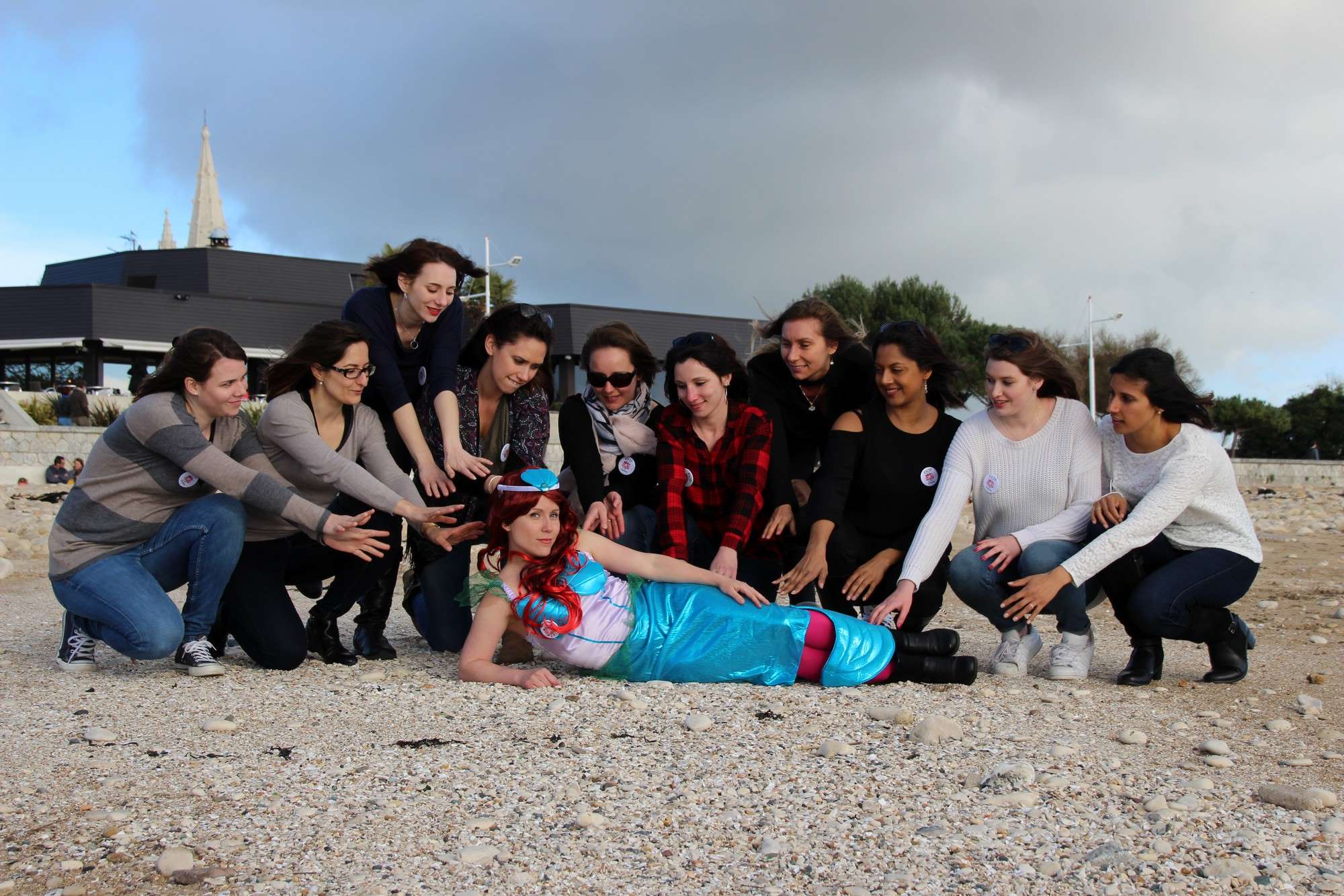 L'EVJF d'Ariel la petite sirène sur La Rochelle