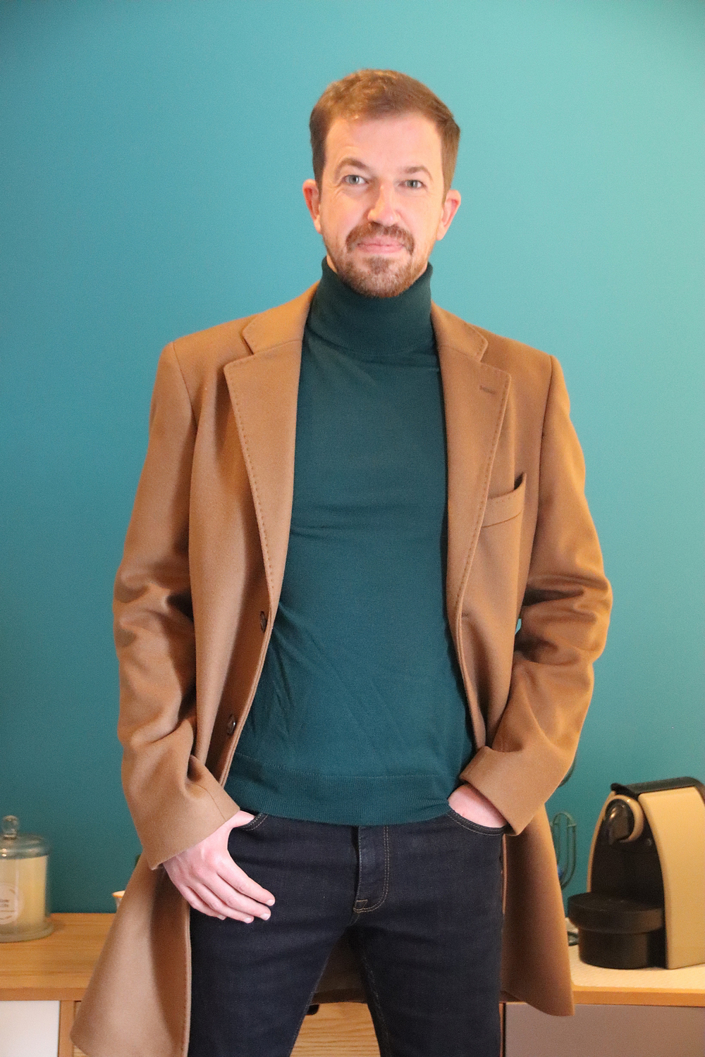 Changement total de look pour Sylvain de La Rochelle