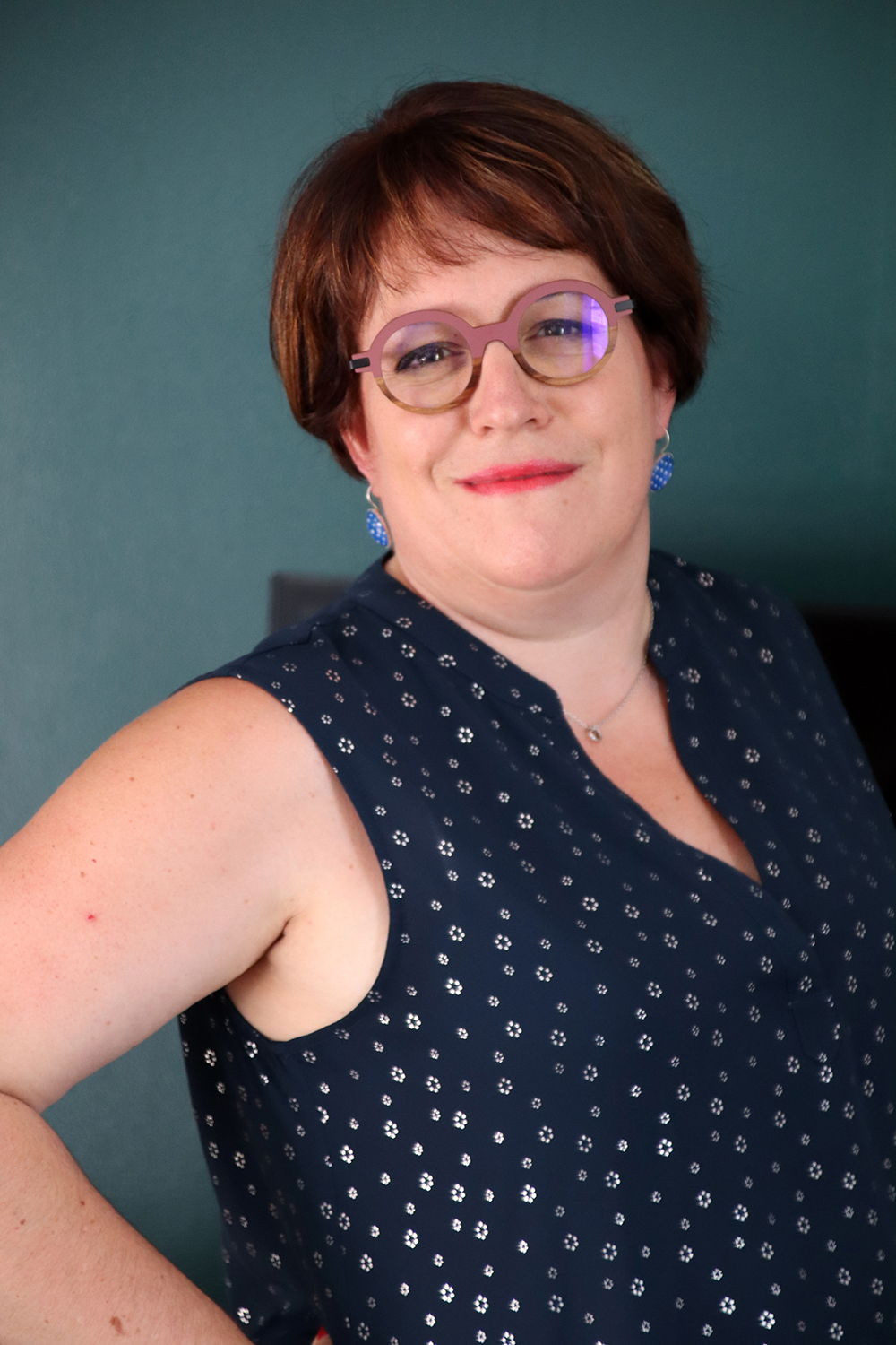 Relooking visage de Karine à La Rochelle