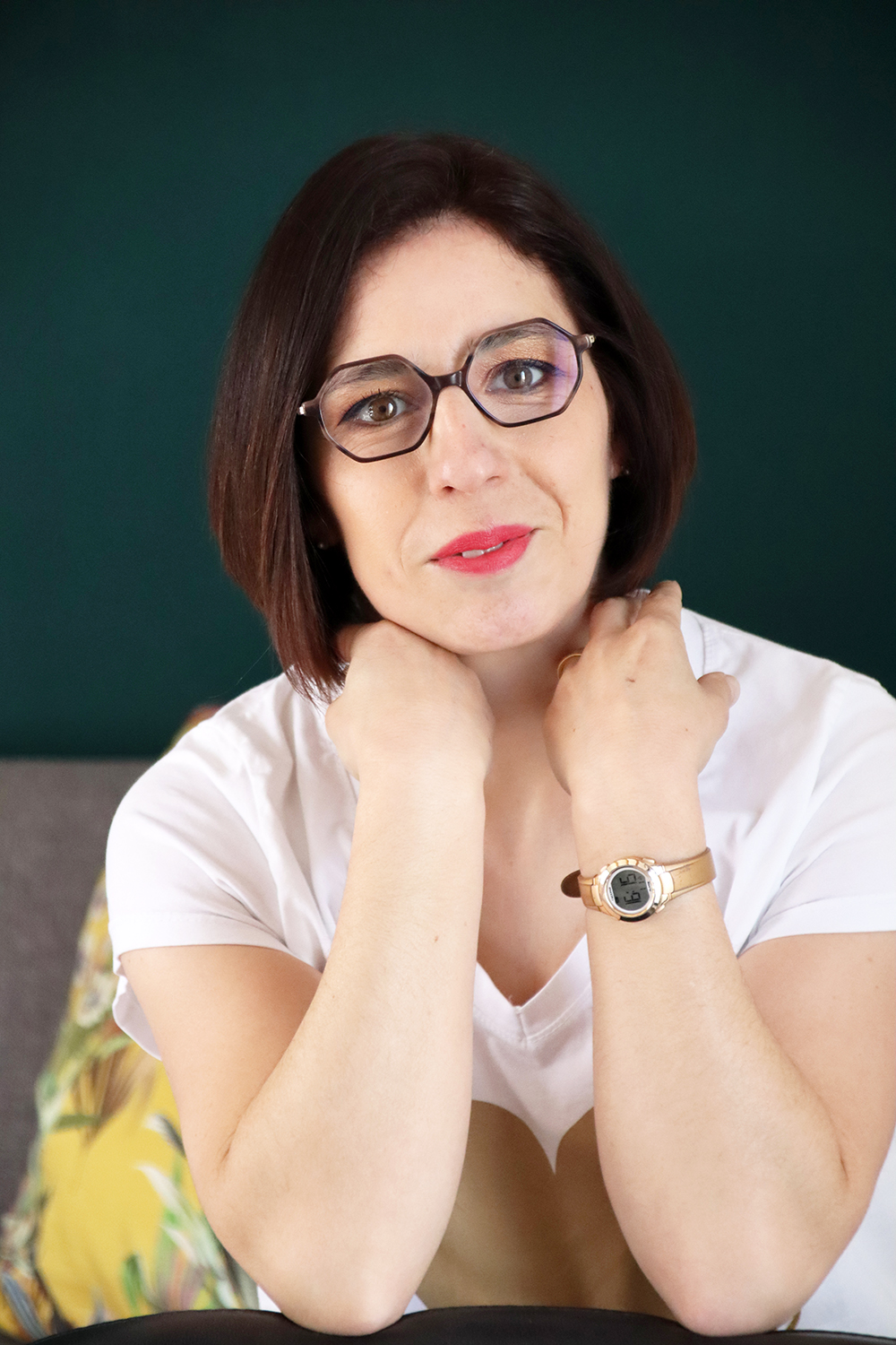 Relooking visage de Suzanna à Bergerac - 40 ans