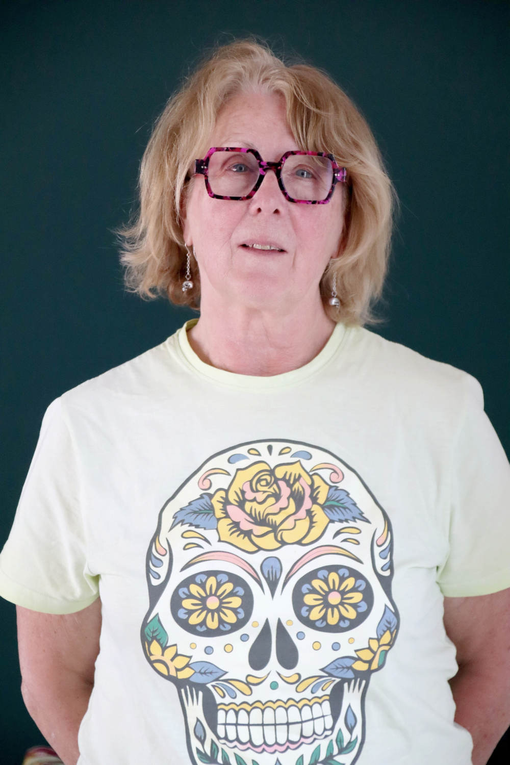 Relooking visage de Maryvonne à Lucon - 70 ans