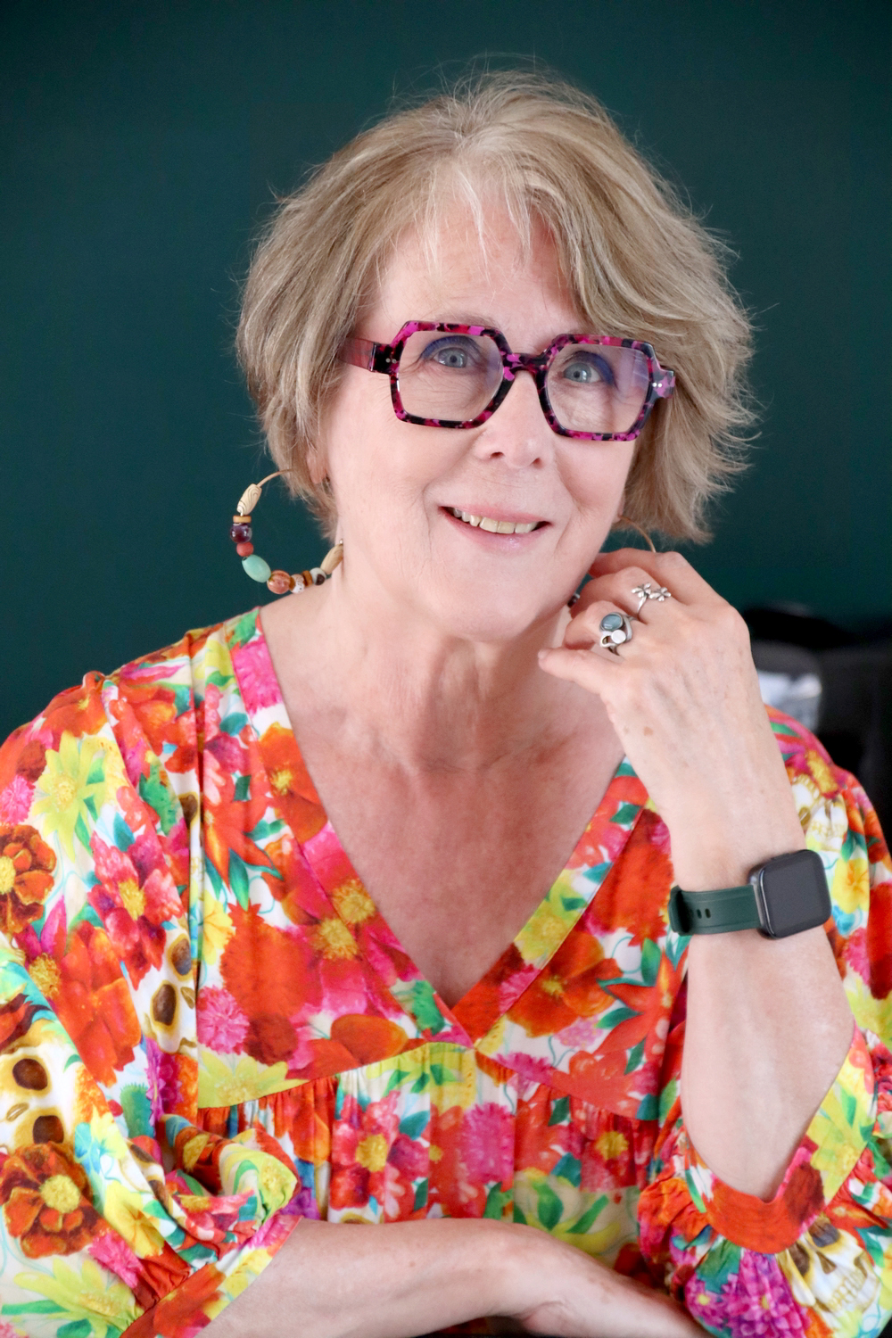 Relooking visage de Maryvonne à Lucon - 70 ans