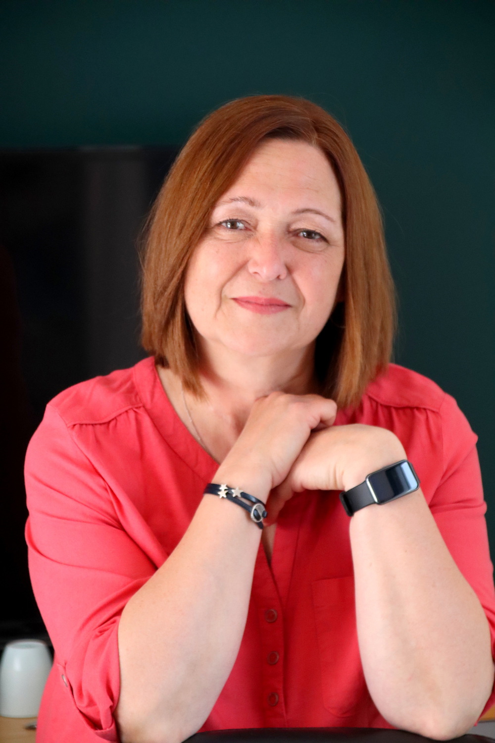 Relooking visage de Sophie à Blain - 55 ans