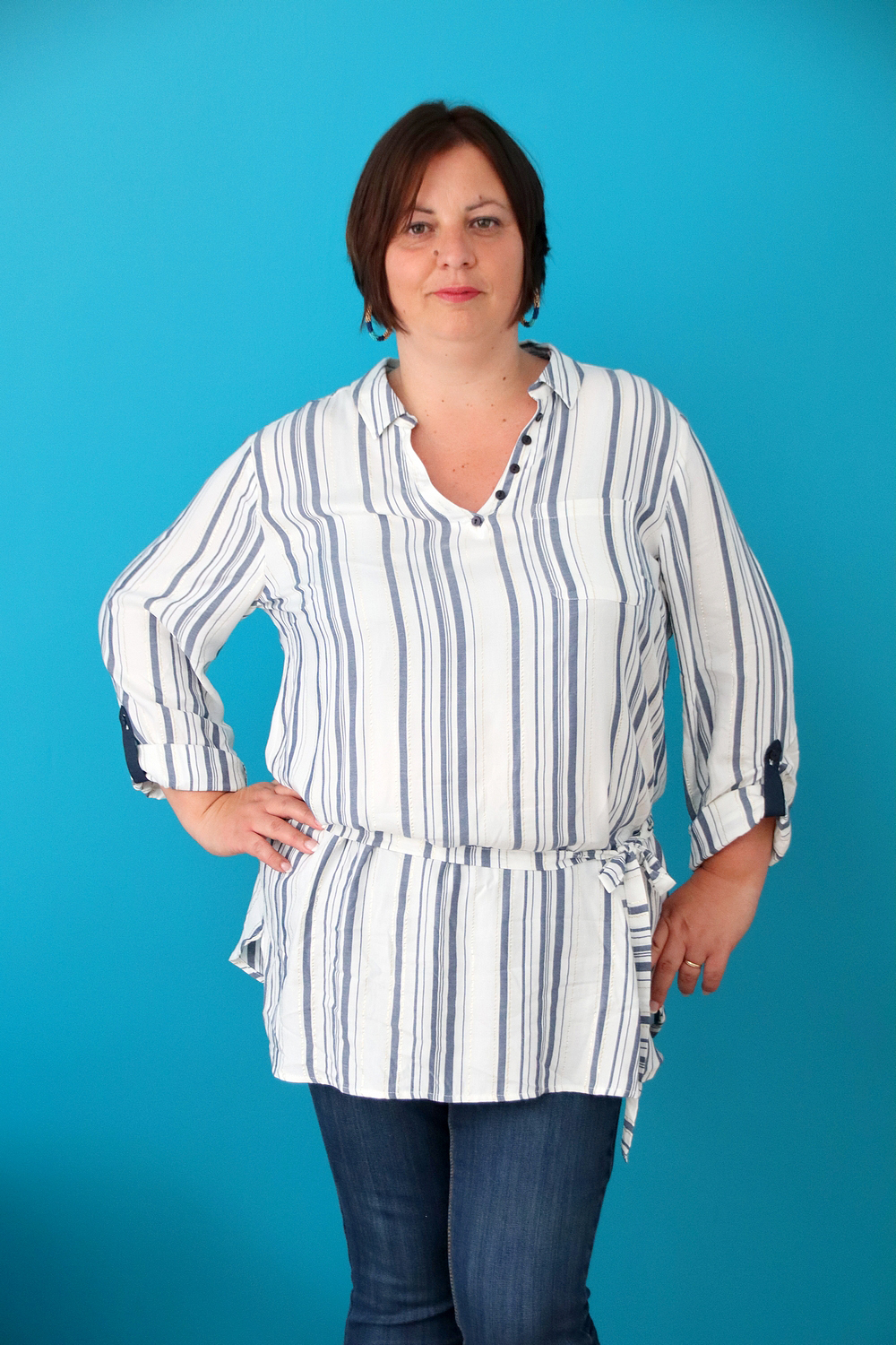 Relooking complet de Annie à La Rochelle - 40 ans