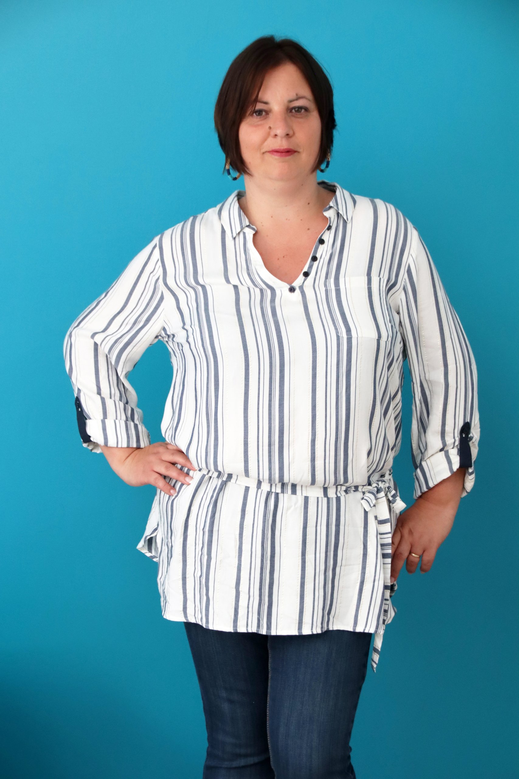 Relooking complet de Annie à La Rochelle - 40 ans