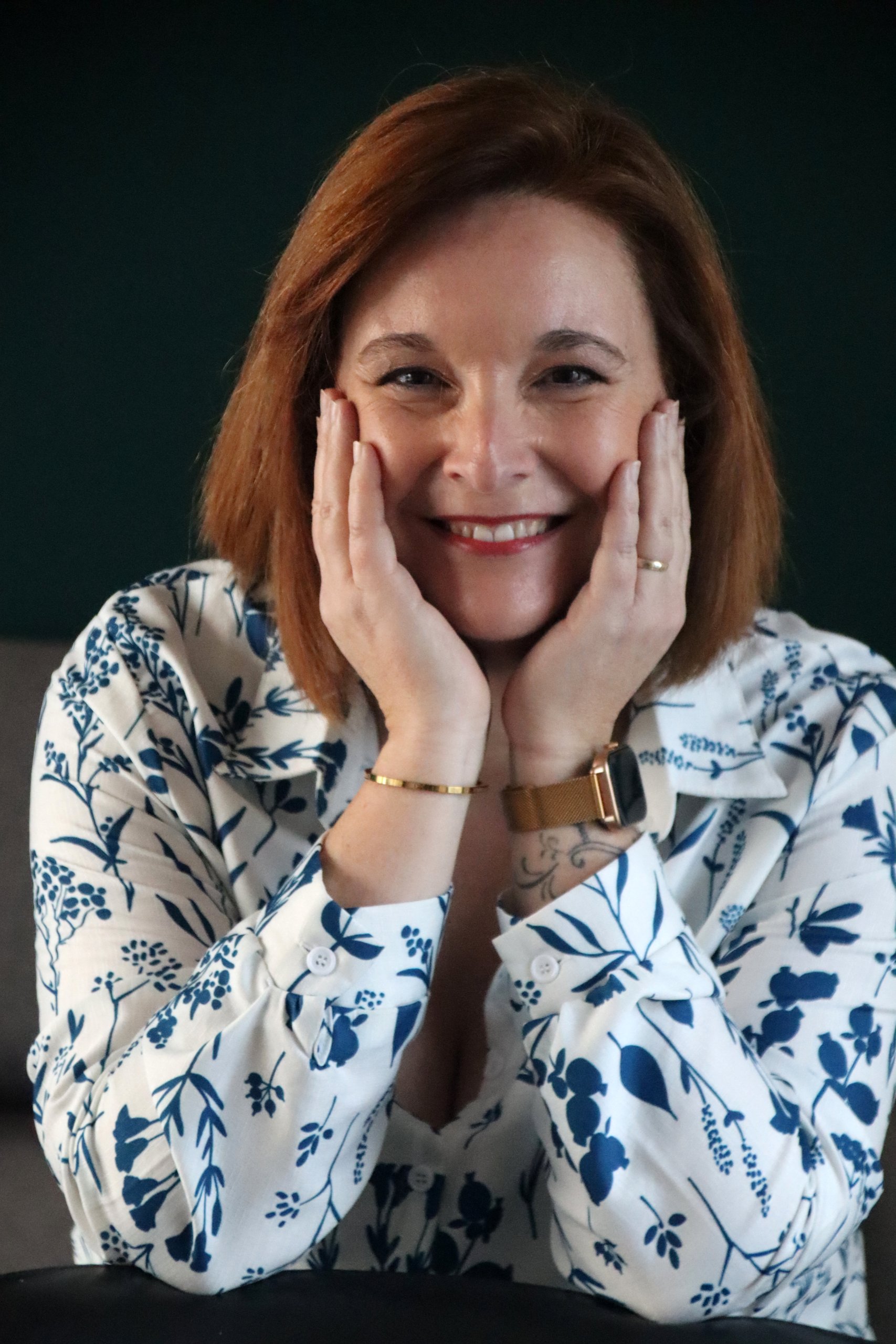 Relooking visage de Pascale à Poitiers - 50 ans