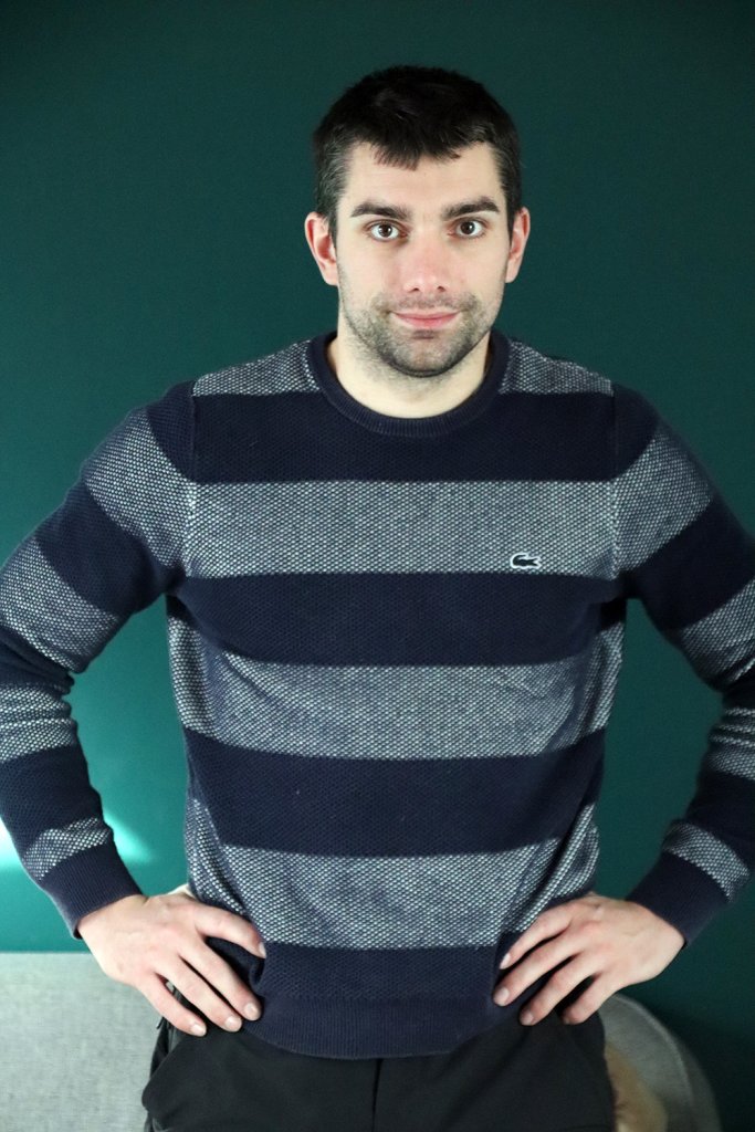 Relooking complet de Valentin à Lagord - 29 ans