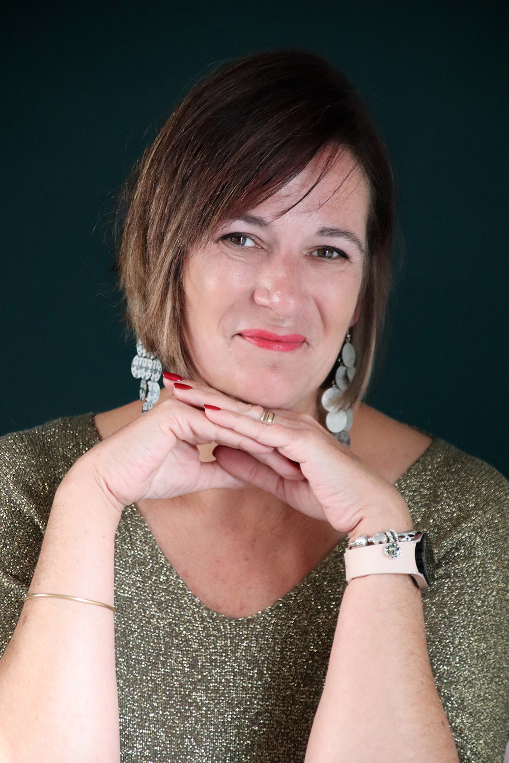 Relooking visage de Chloé à La Rochelle - 43 ans