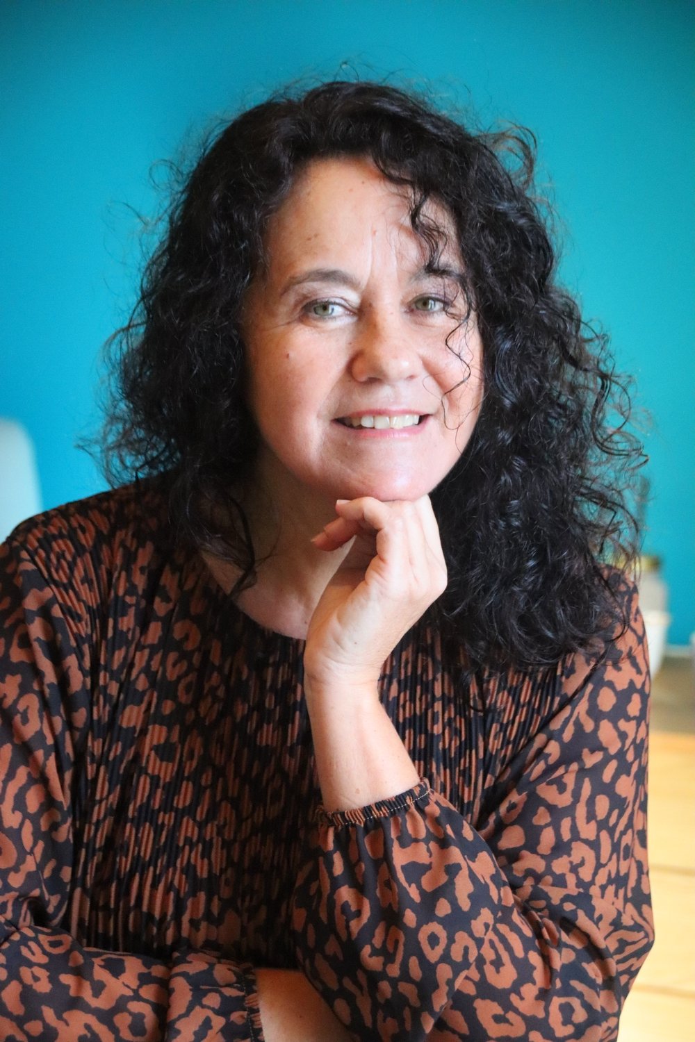 Relooking visage de Francoise à Saint Christophe - 57 ans