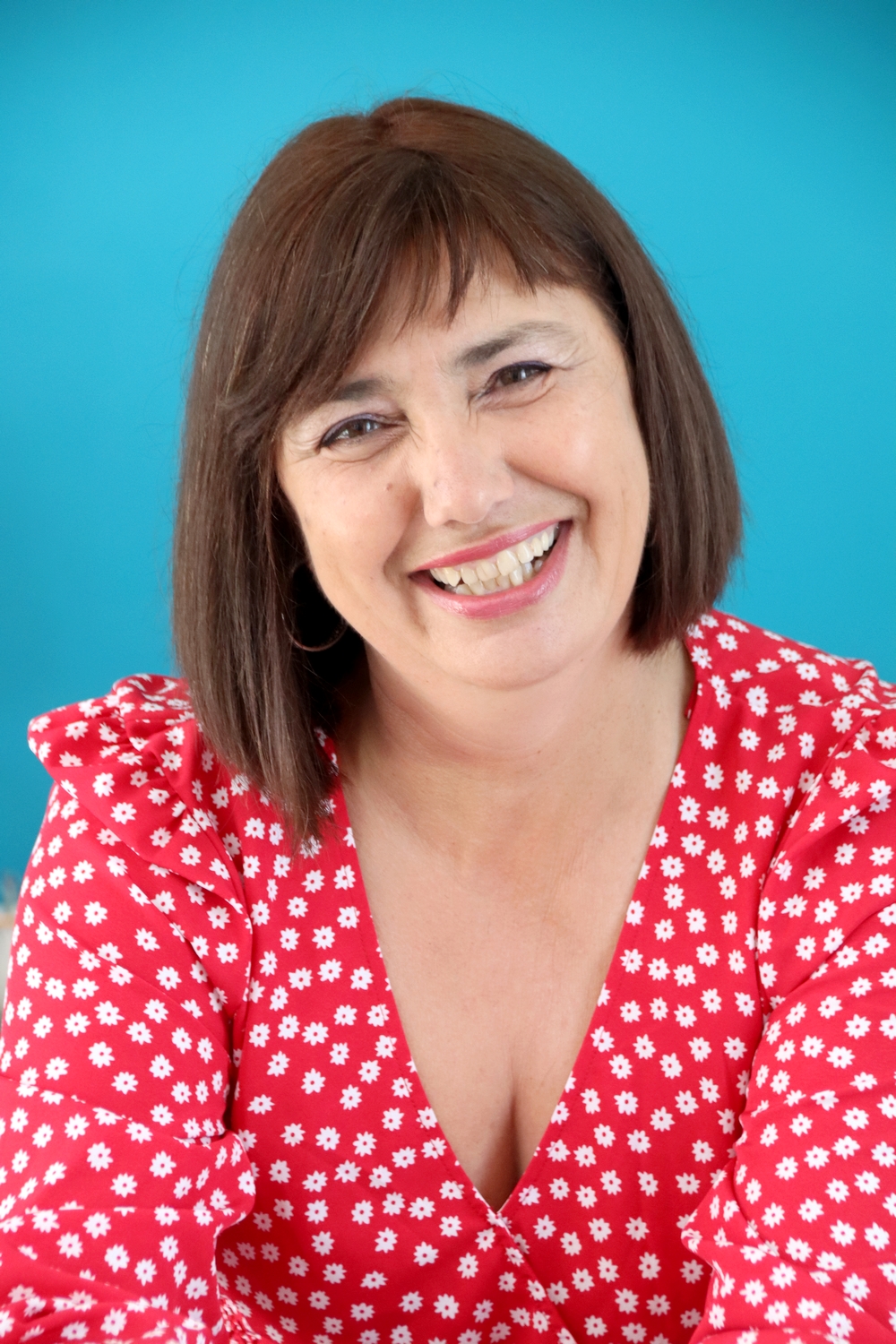 Relooking visage de Maité à Royan - 55 ans