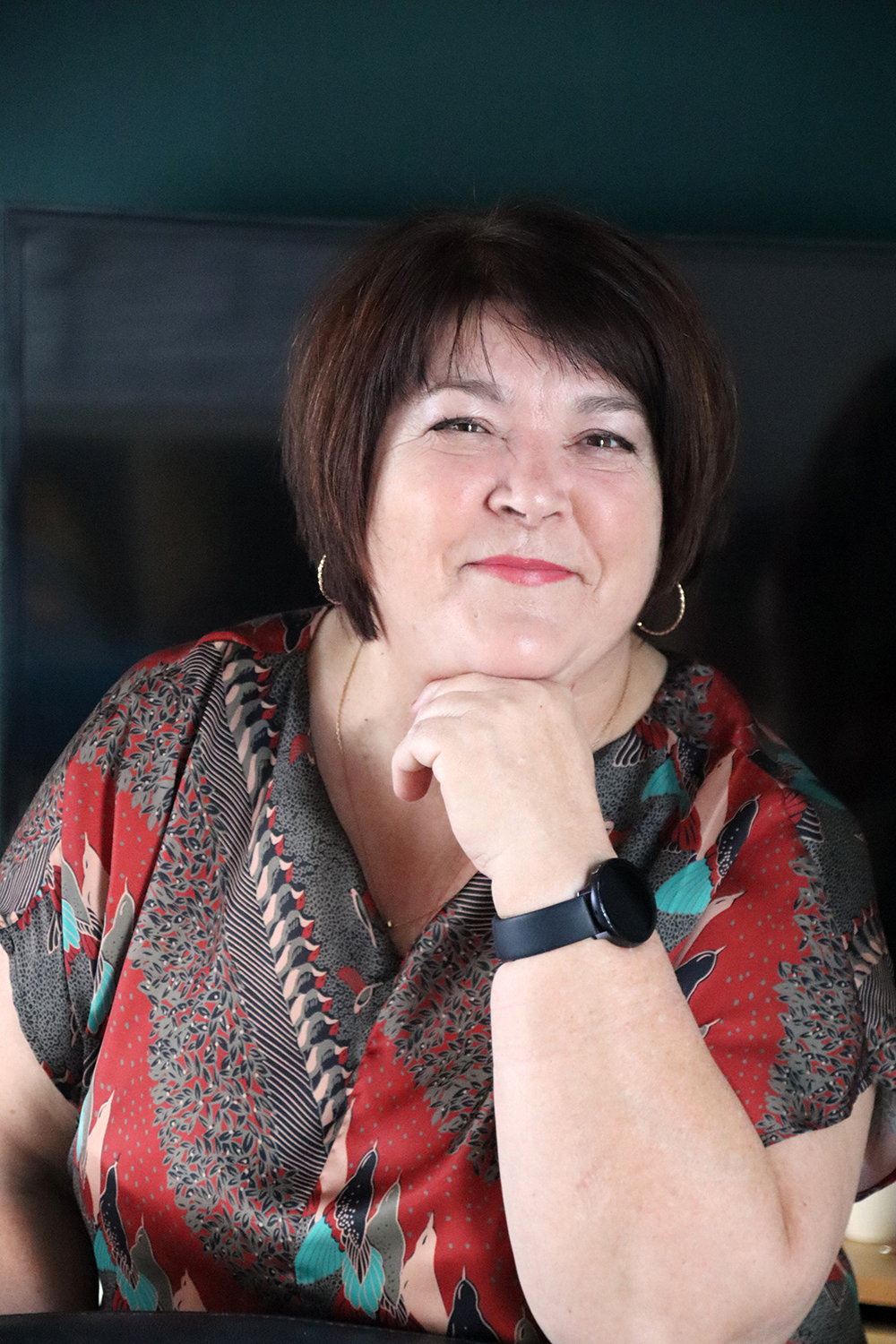 Relooking visage de Marie Christine à Talomn St Hilaire - 58 ans