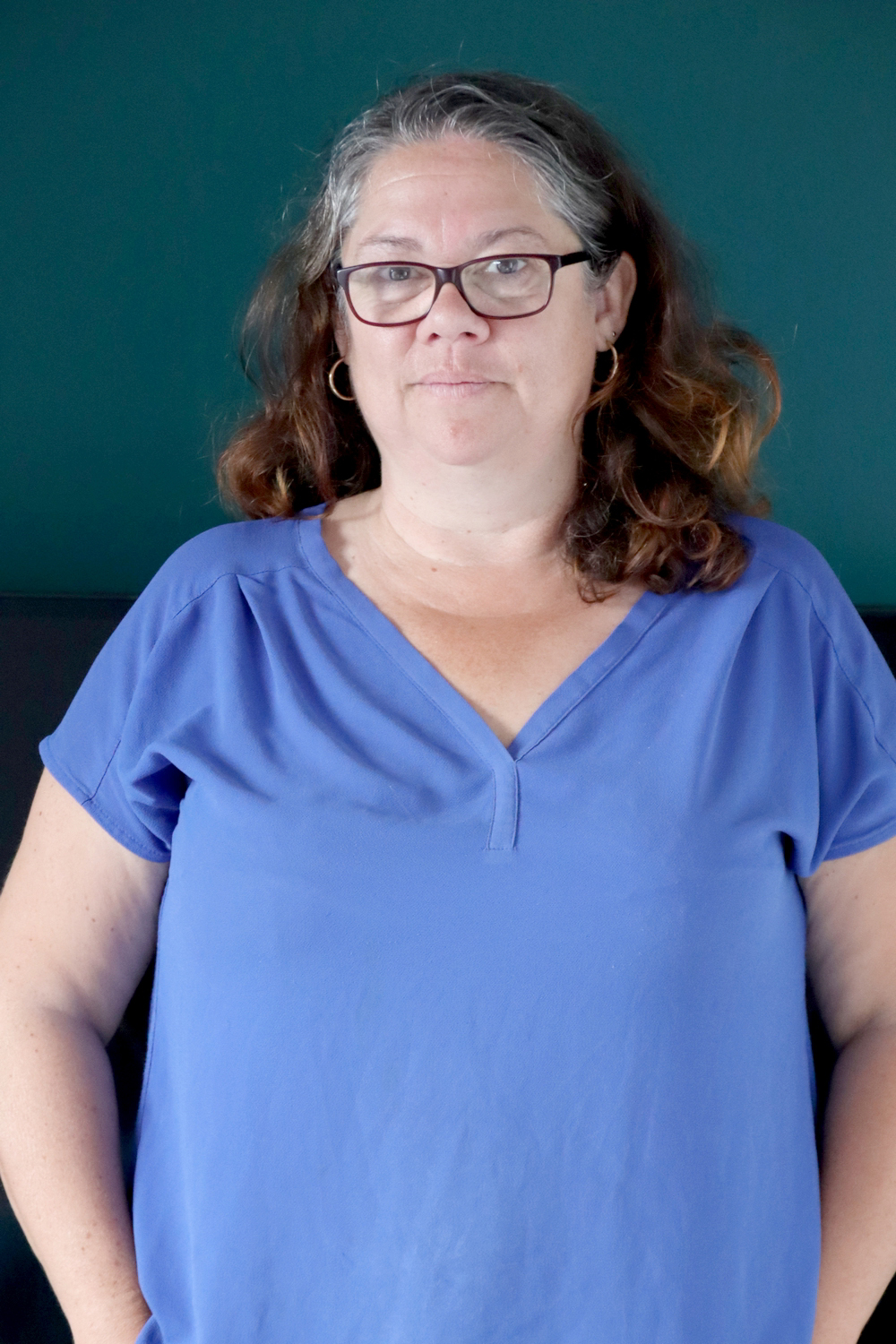 Relooking visage de Murielle à Benon - 51 ans