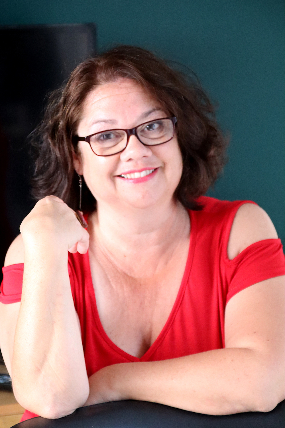 Relooking visage de Murielle à Benon - 51 ans