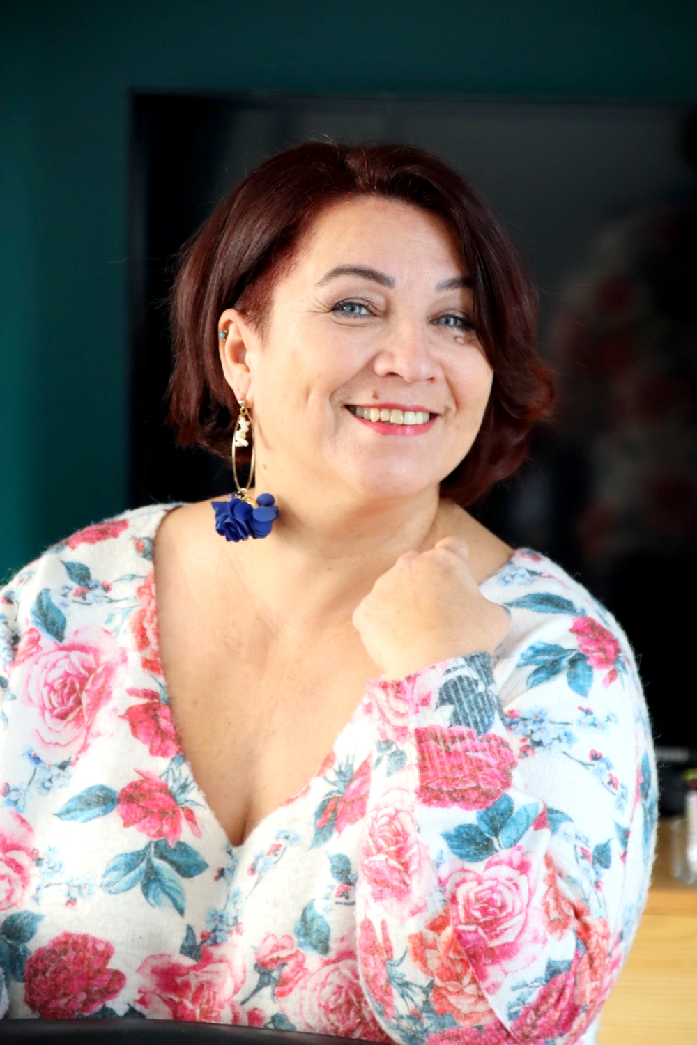 Relooking visage de Geraldine en Loiré - 52 ans