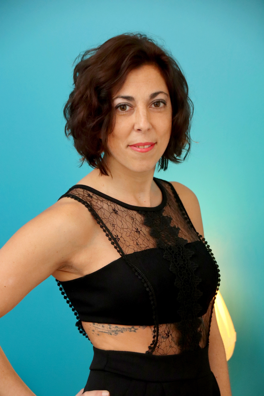 Relooking visage de Laetitia à Royan - 33 ans