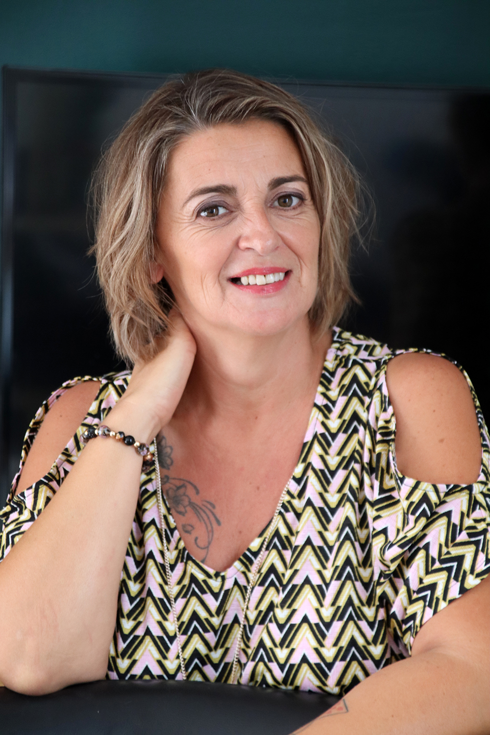 Relooking visage de Sylvie à La Rochelle - 46 ans