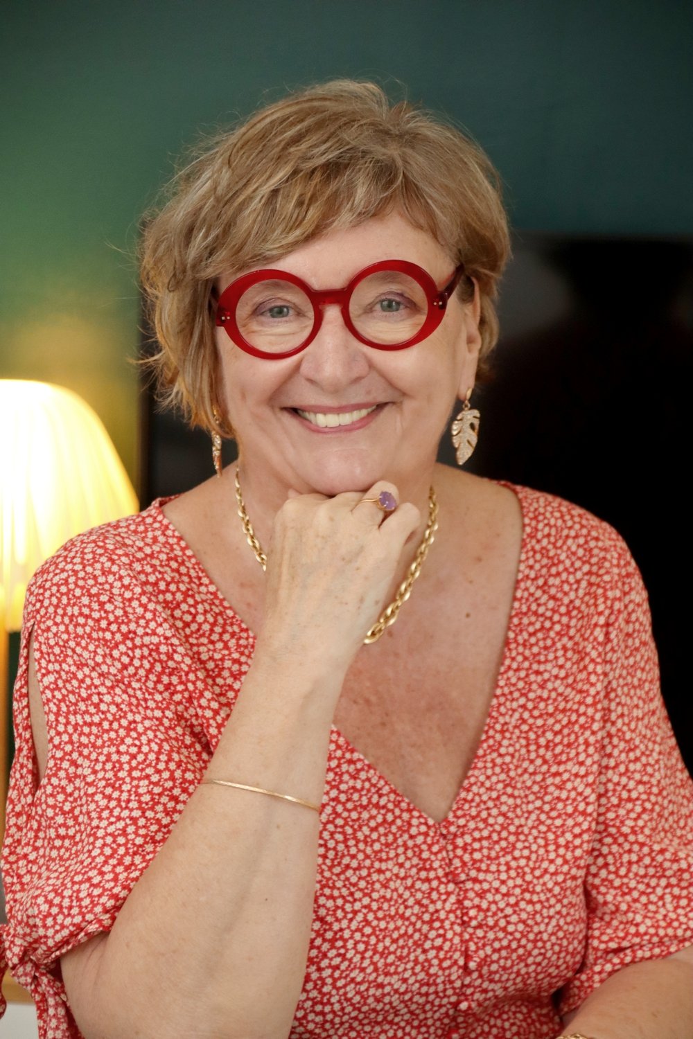 Relooking visage de Francoise en Reunion - 64 ans