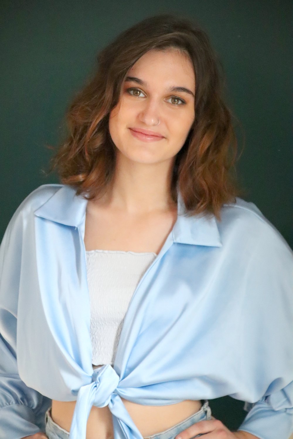 Relooking visage de Natacha à Saint Christophe - 18 ans