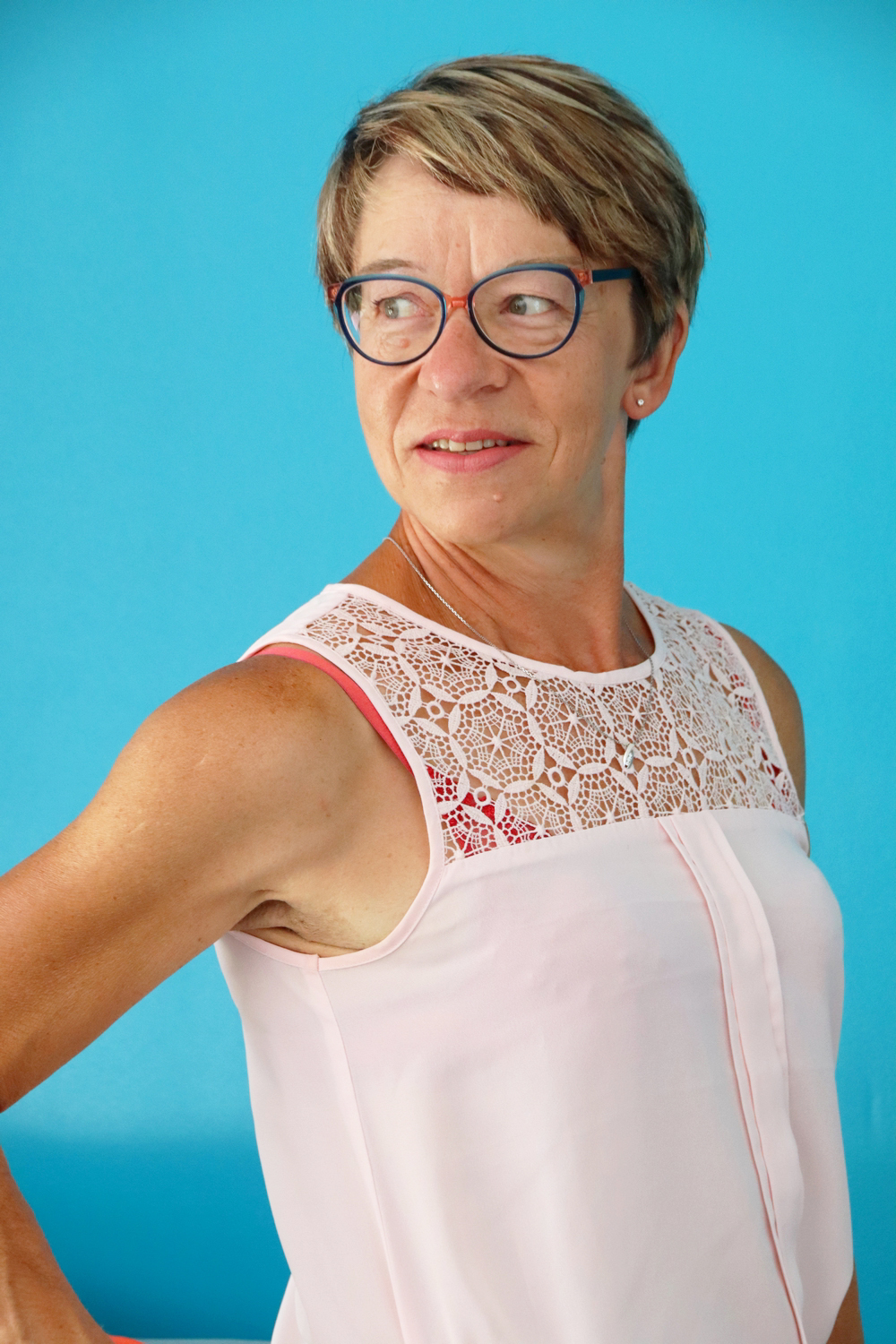 Relooking complet de Claudine à La Rochelle - 62 ans