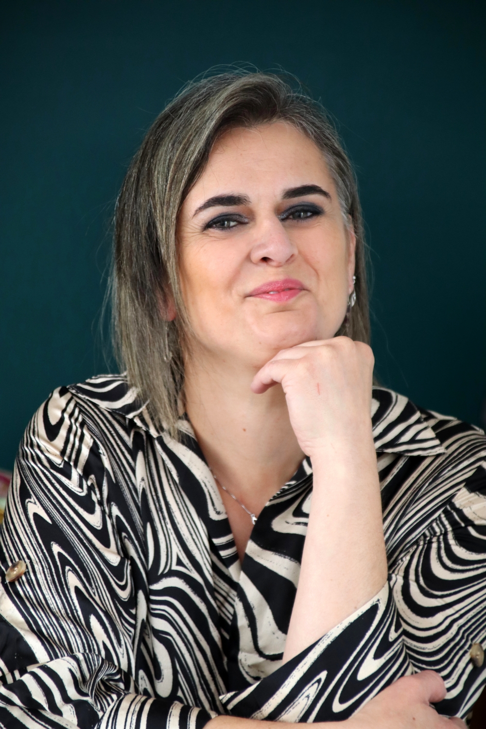 Relooking visage de Christelle à Beauvoir sur Niort - 46 ans