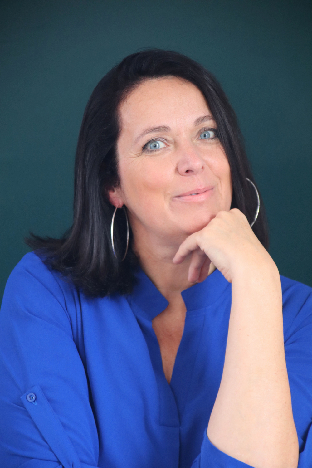 Relooking visage de Sylvie en Vendee - 49 ans