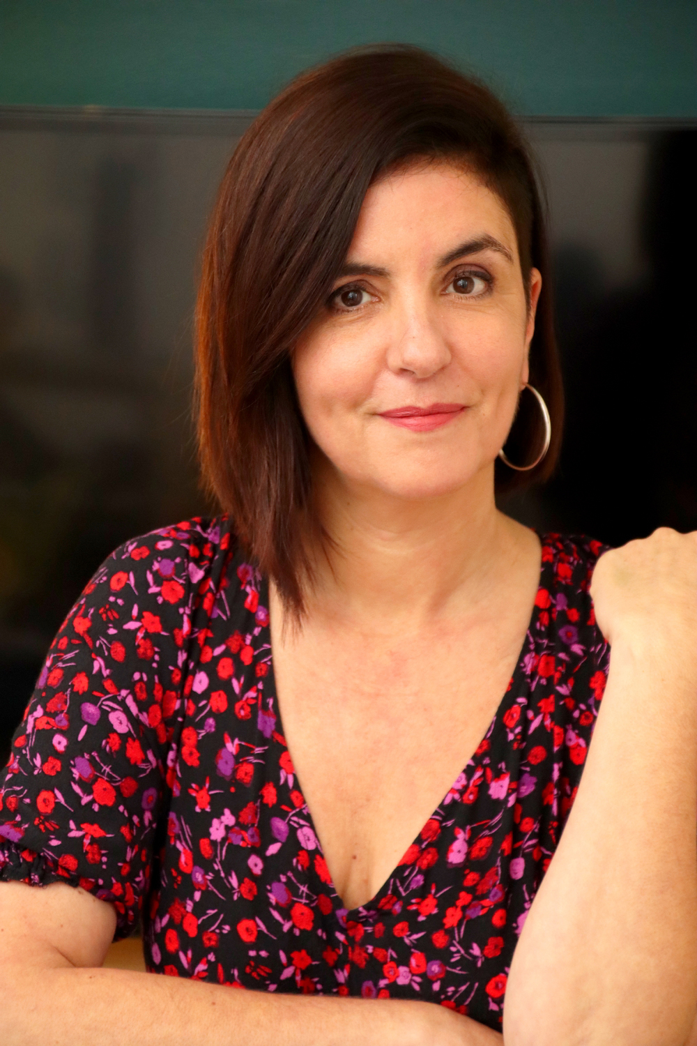 Relooking visage de Sandra à Olus Oleron - 46 ans