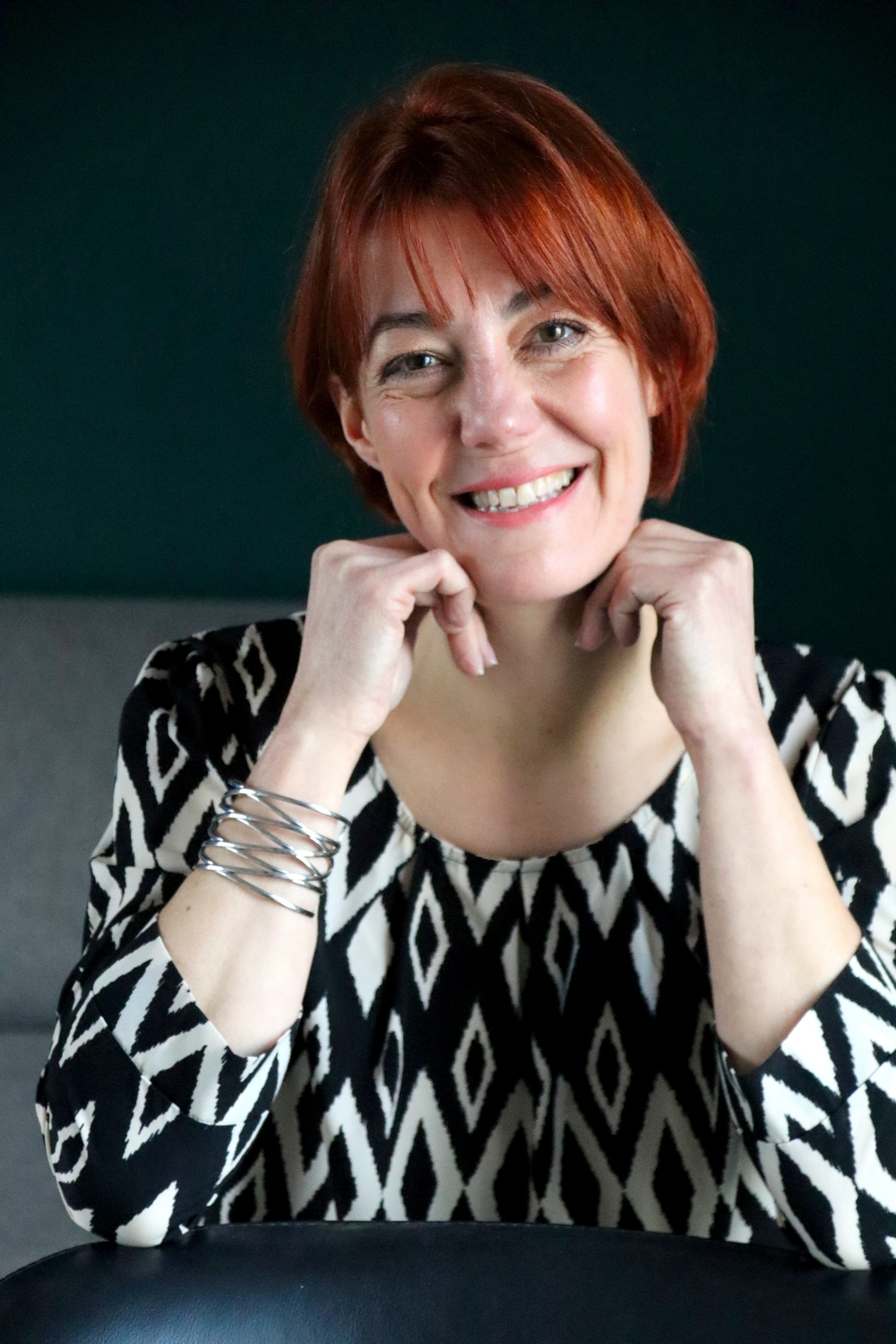 Relooking visage de Christelle à Angers - 48 ans