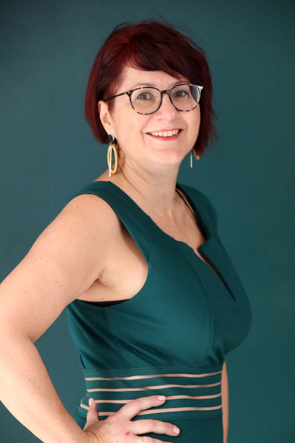 Relooking visage de Corinne à Chantenoise Longeve - 53 ans