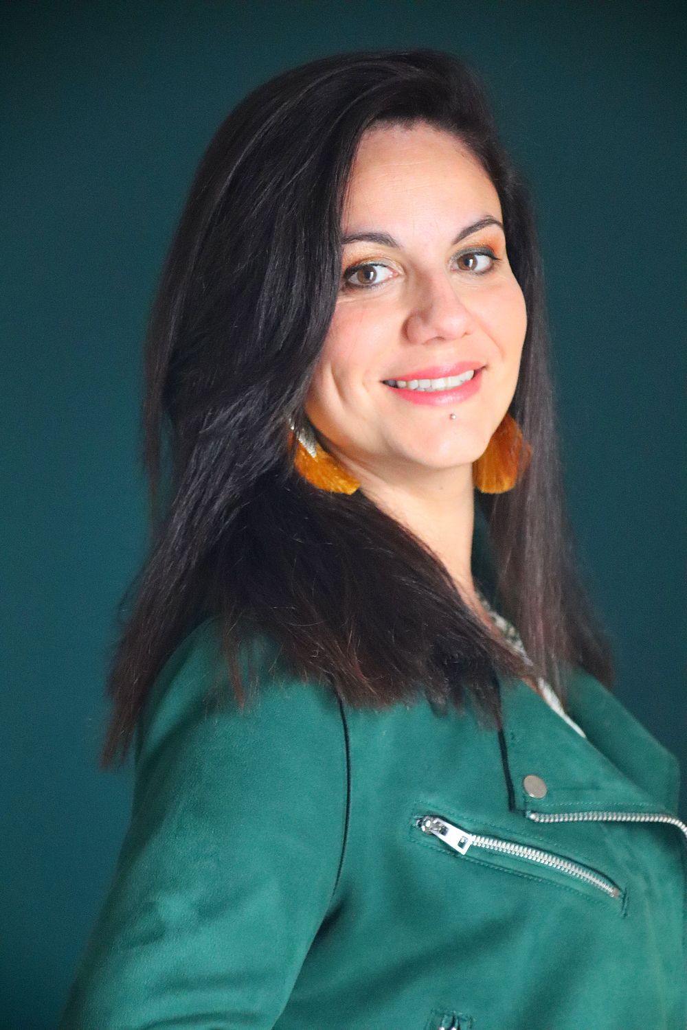 Relooking visage de Sophie à Fouras - 34 ans