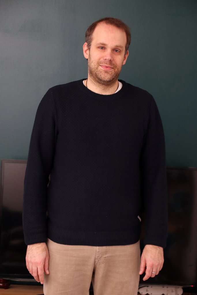 Relooking visage de Simon à Reims - 38 ans