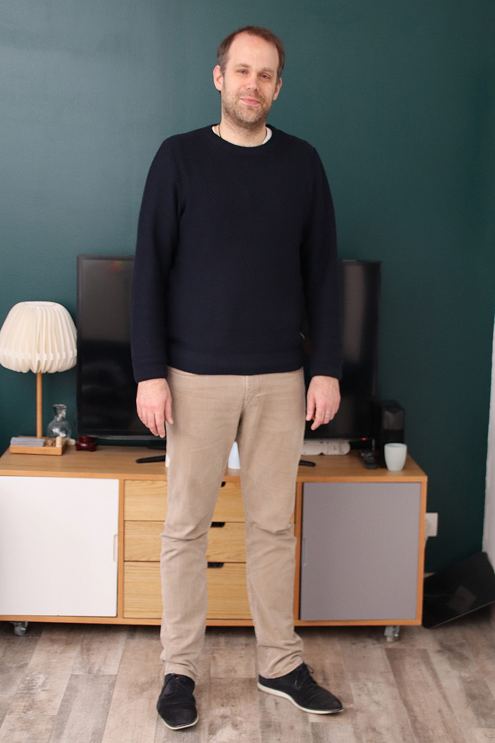 Relooking visage de Simon à Reims - 38 ans