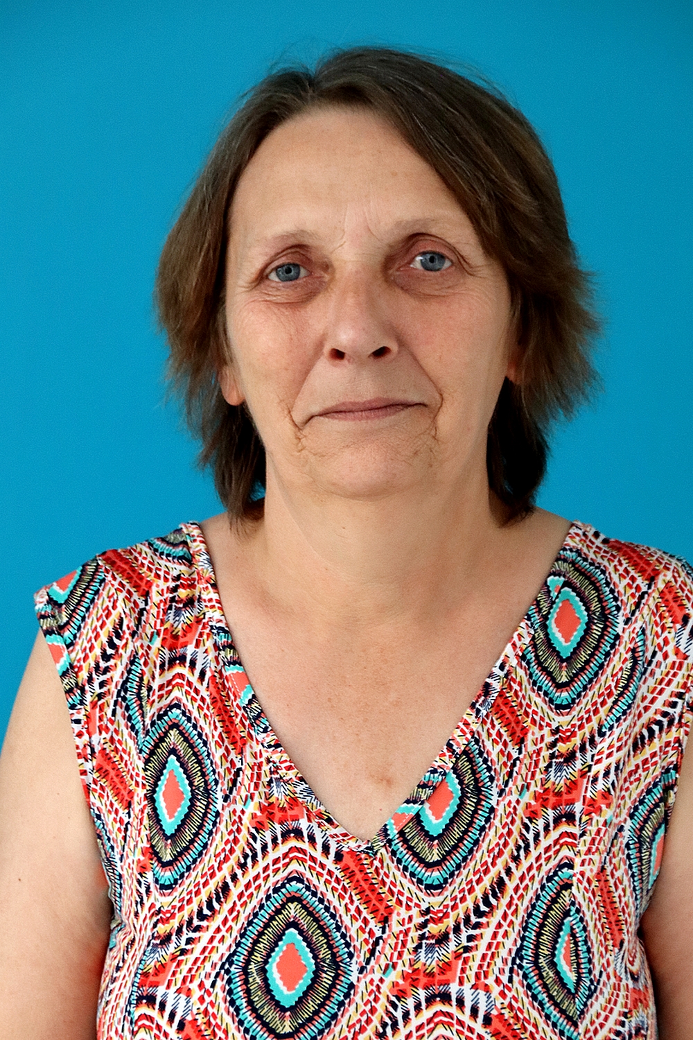 Relooking visage de Josette à Saintes - 59 ans