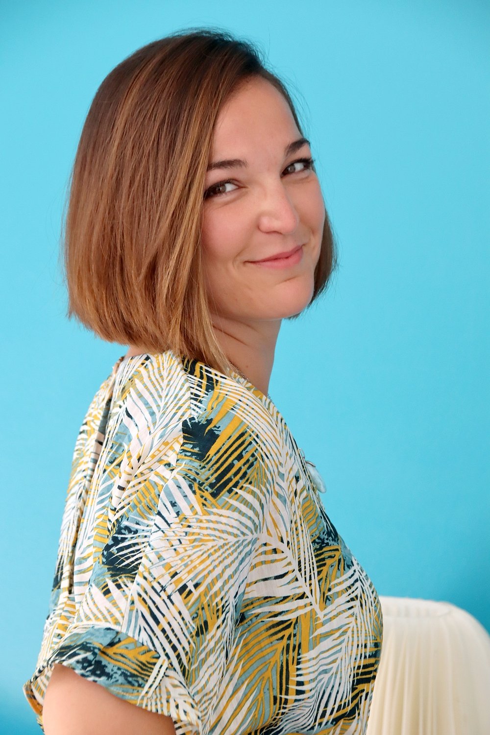 Relooking visage de Sarah à La Rochelle - 35 ans