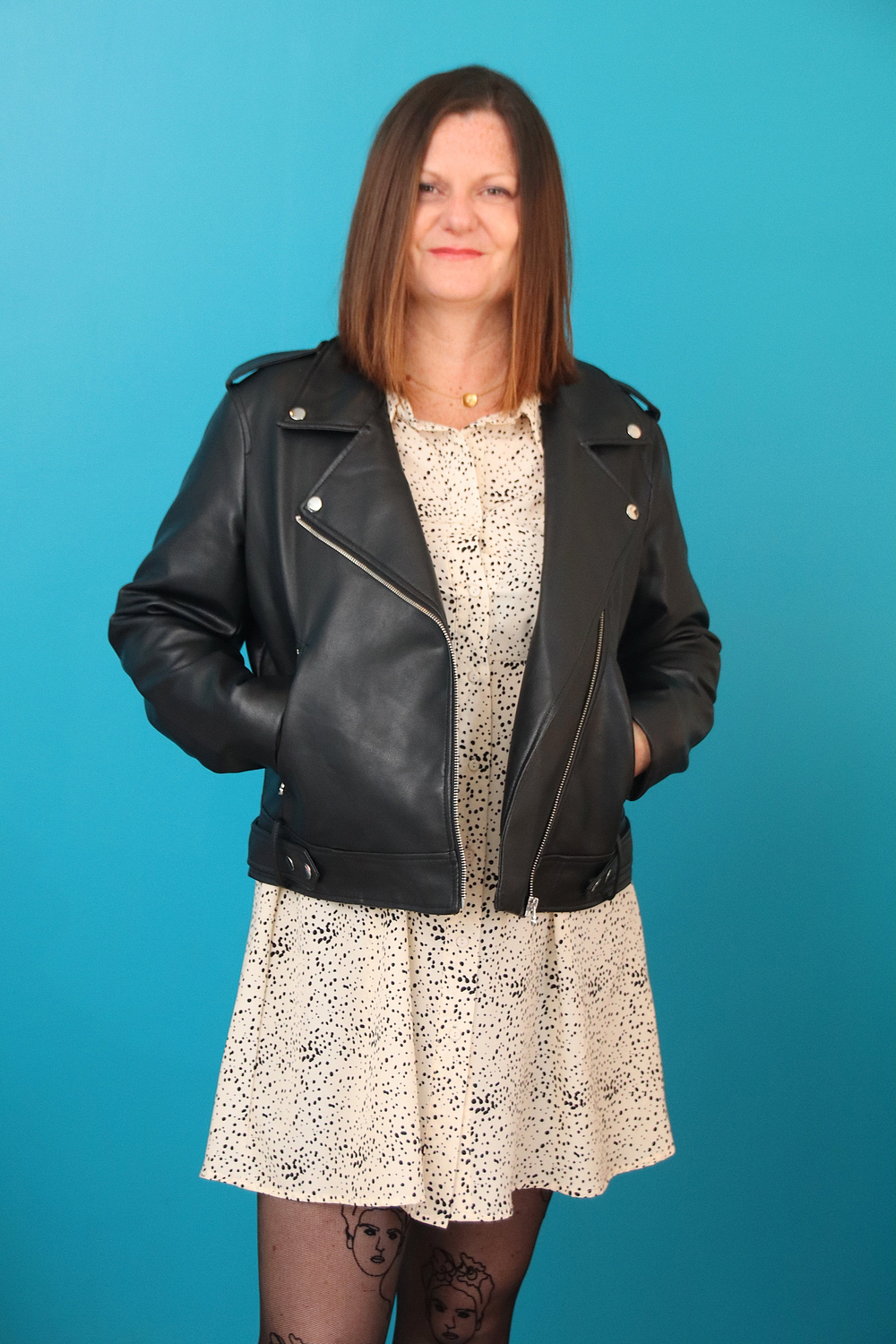 Relooking visage de Delphine à Ile Dolerôn - 40 ans