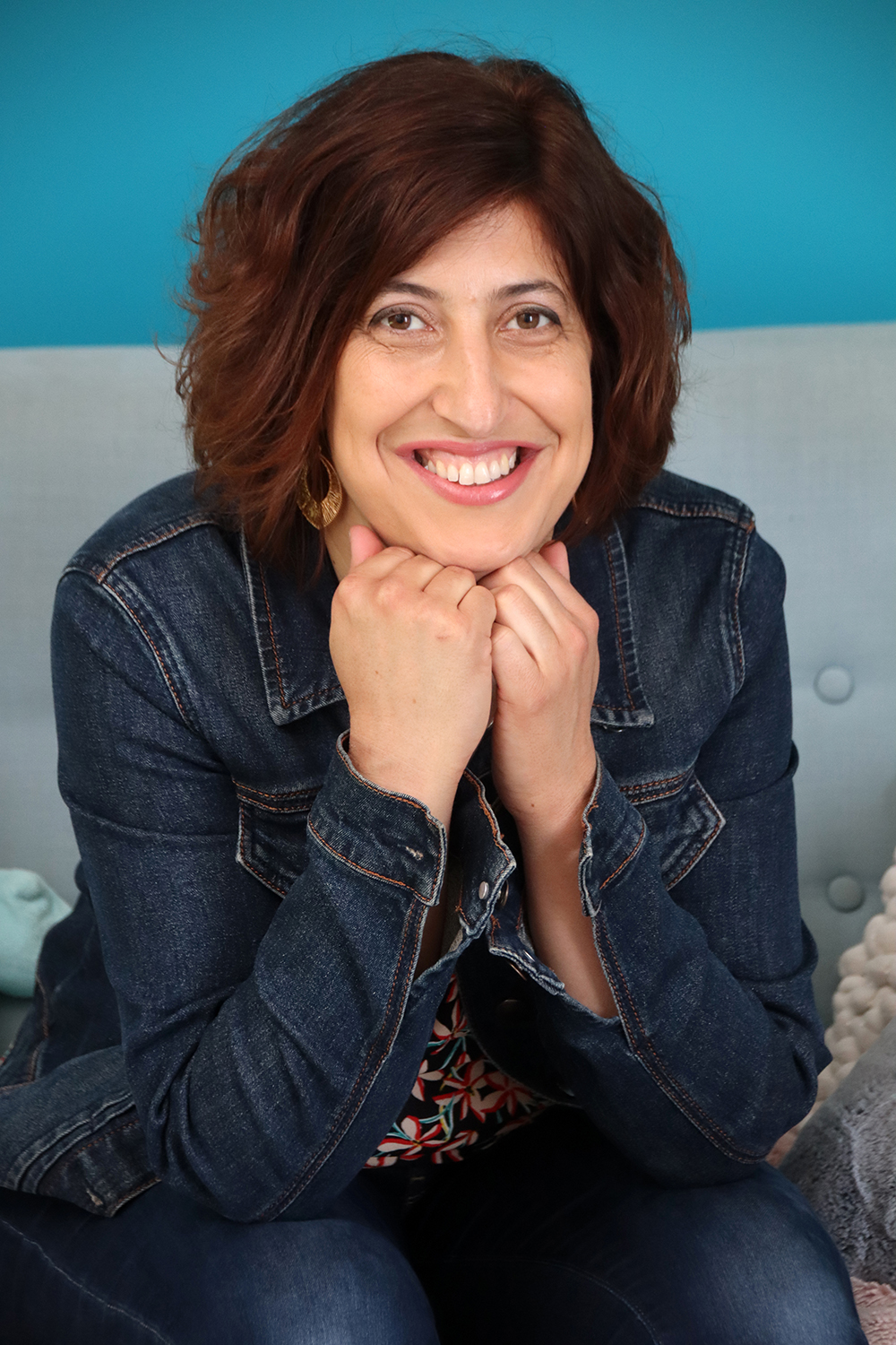 Relooking visage de Lucie à Niort - 42 ans